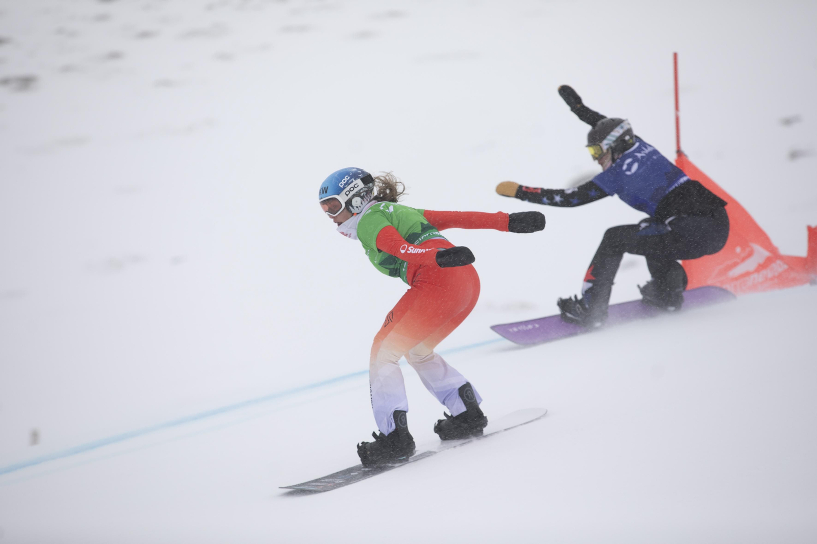 Las mejores imágenes de la segunda jornada de la Copa del Mundo de Snow en Sierra Nevada