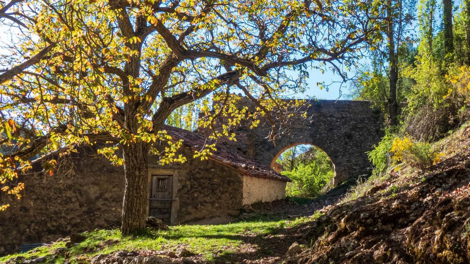 Molino de Santiago o de Las Ánimas, en Santiago Pontones.