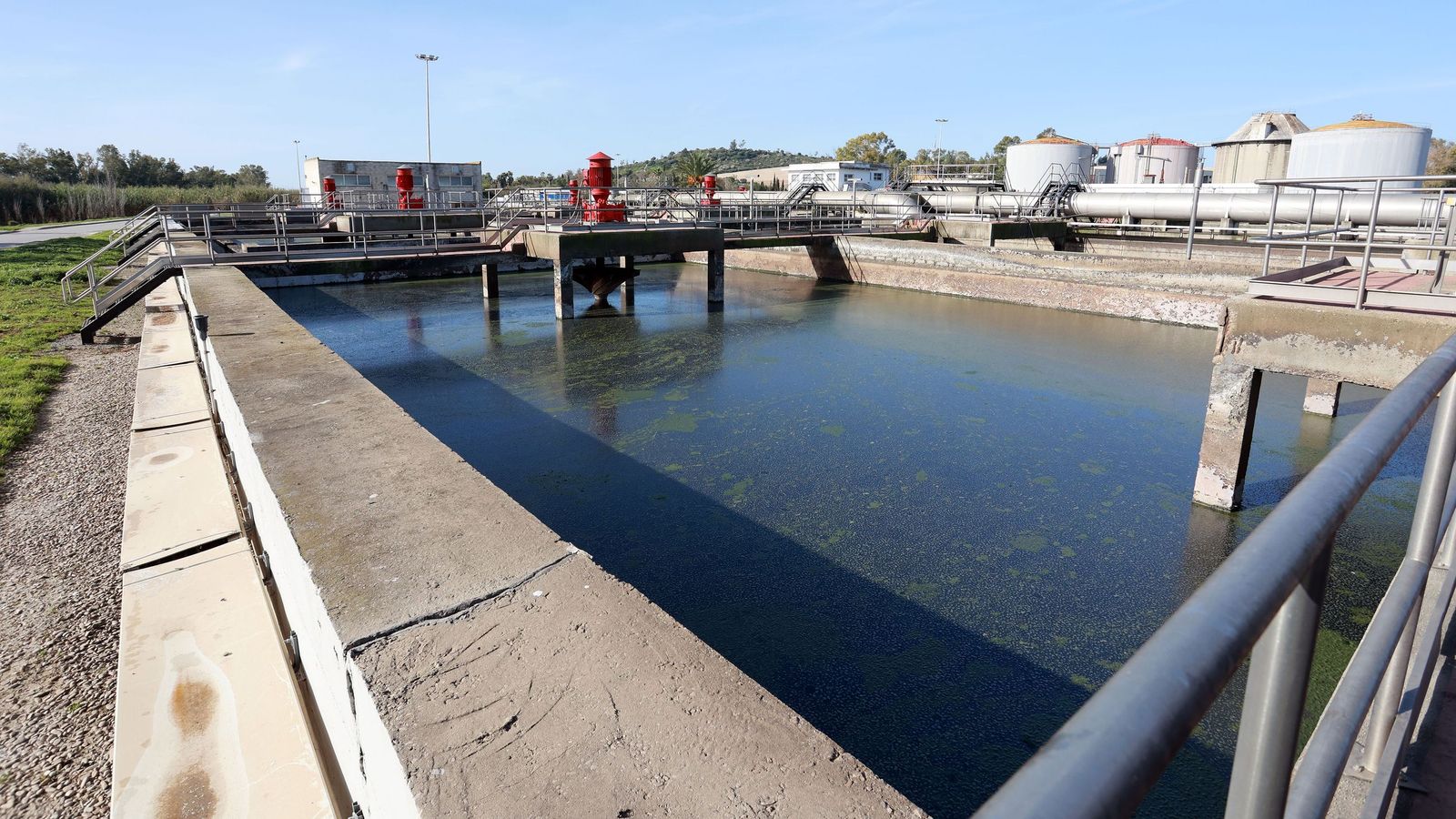 Así está la depuradora de Jerez