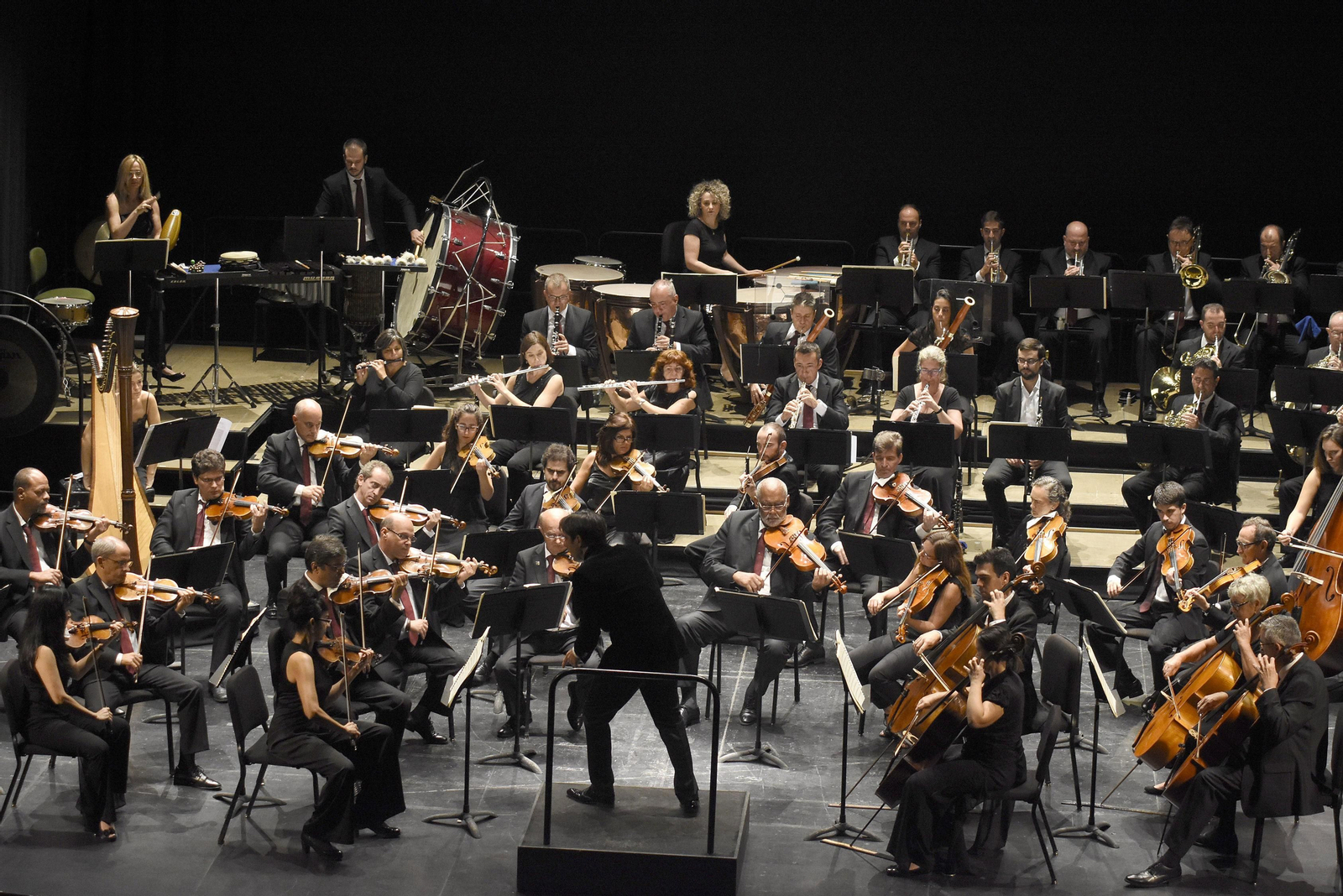 La Orquesta, en uno de sus conciertos de esta temporada.