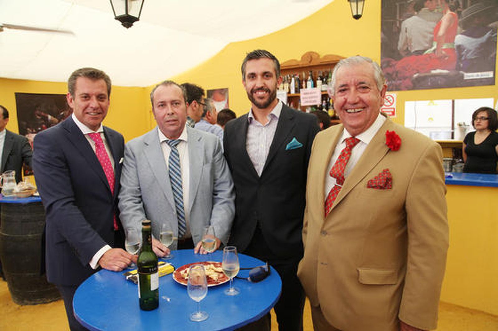 Antonio Recioy, gerente de Operaciones de Recicab; junto a Benjamín Sánchez, David Recioy, gerente de Recursos de la citada empresa; y el presidente de Recicab, José Recioy.

Foto: Vanesa Lobo