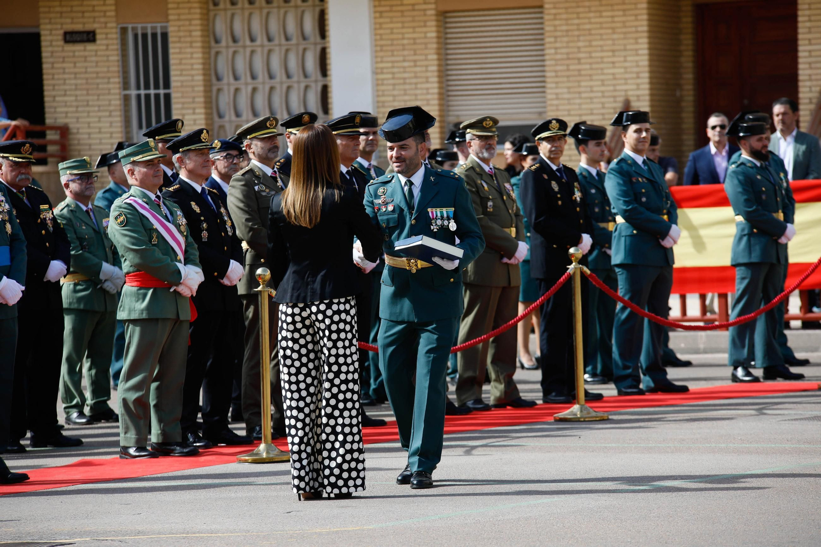 Los actos de la Guardia Civil en honor a la Virgen del Pilar, en imágenes