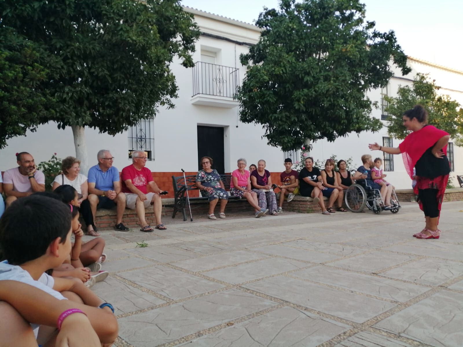 Festival de cuentos en La Granada de Río Tinto.