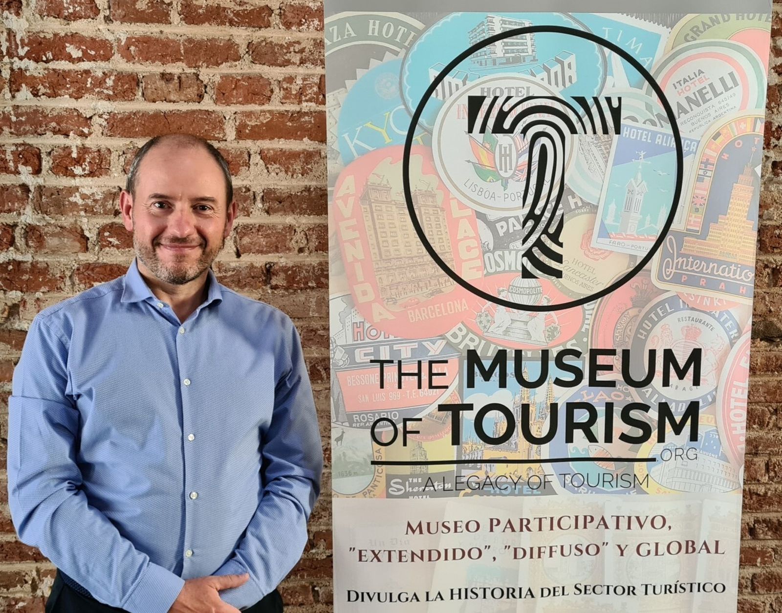 Alberto Bosque, coordinador del Museo del Turismo.