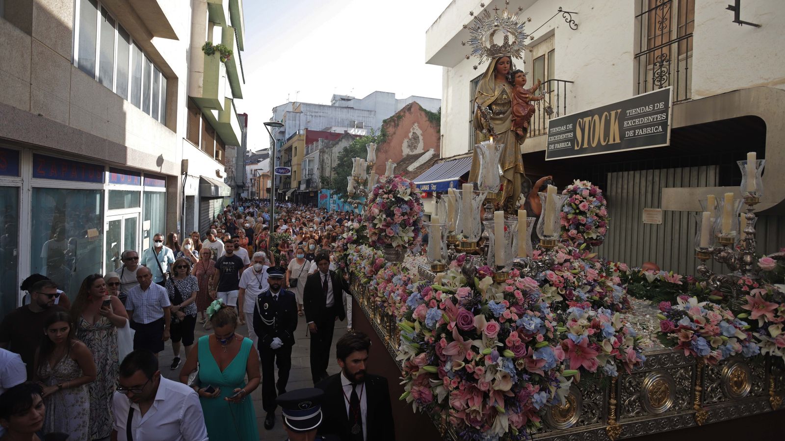 Fotos de la procesión de la Virgen del Carmen en Algeciras 2022