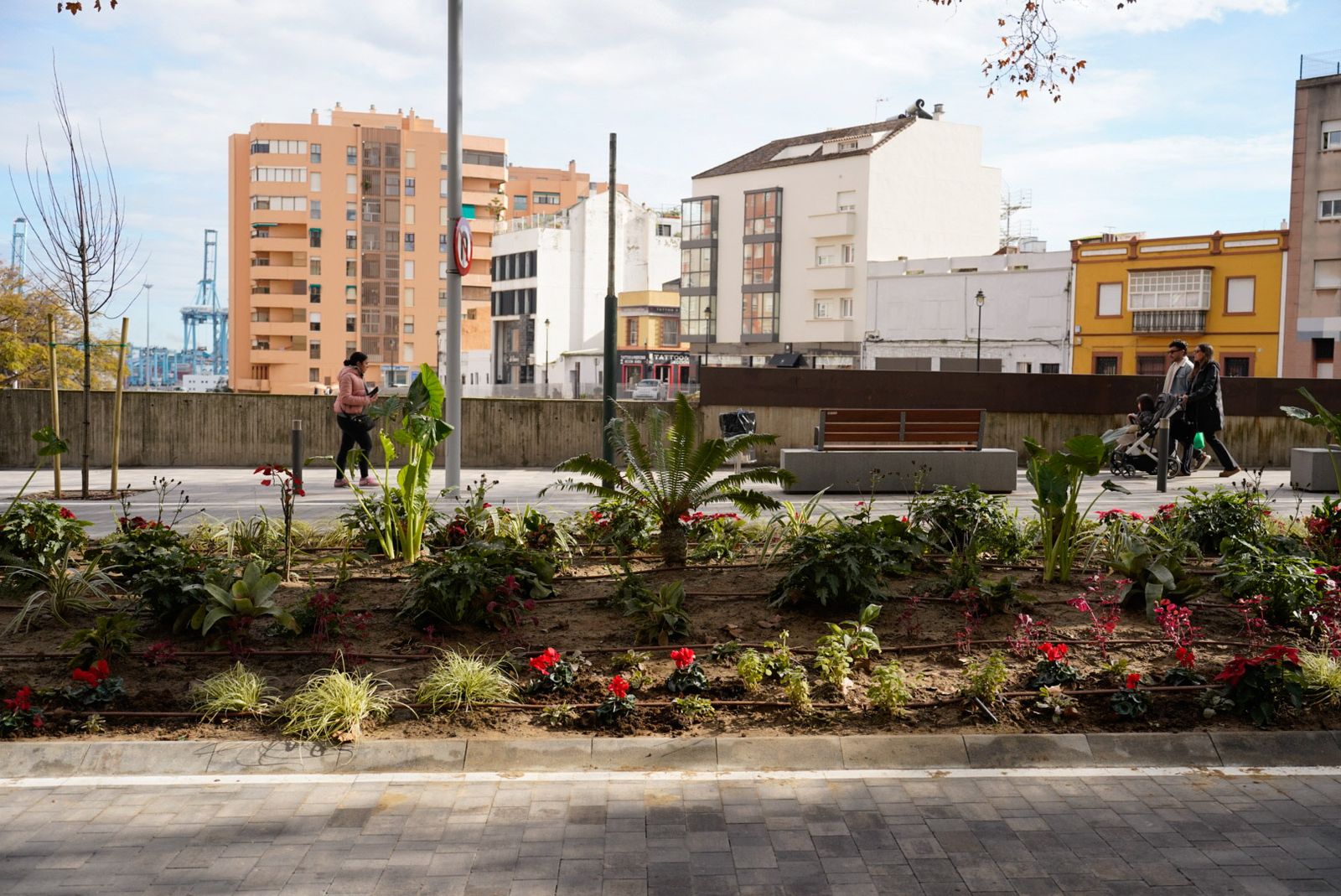 Las fotos de la reapertura al tráfico de la avenida Blas Infante de Algeciras