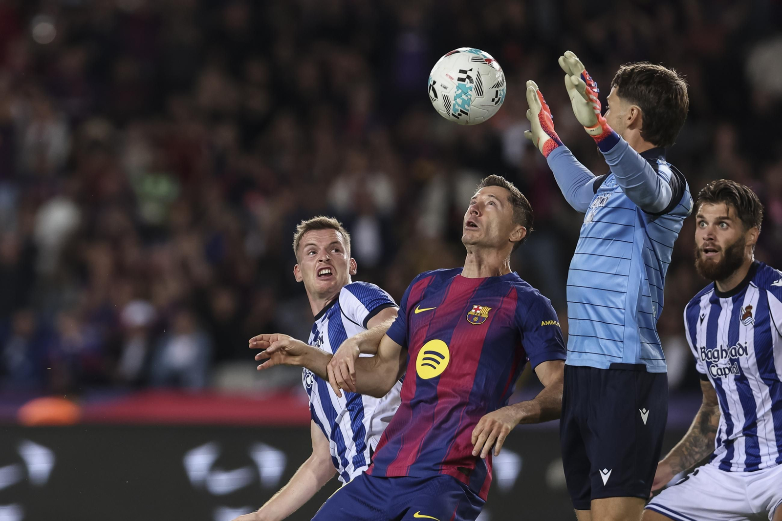 Las imágenes del Barcelona-Real Sociedad