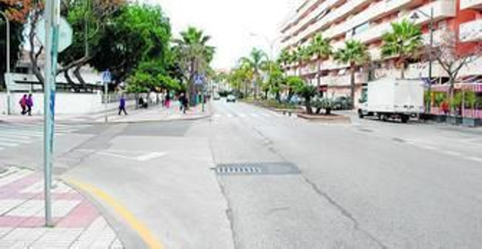 Avenida Juan Carlos I, donde se ejecutará la glorieta.