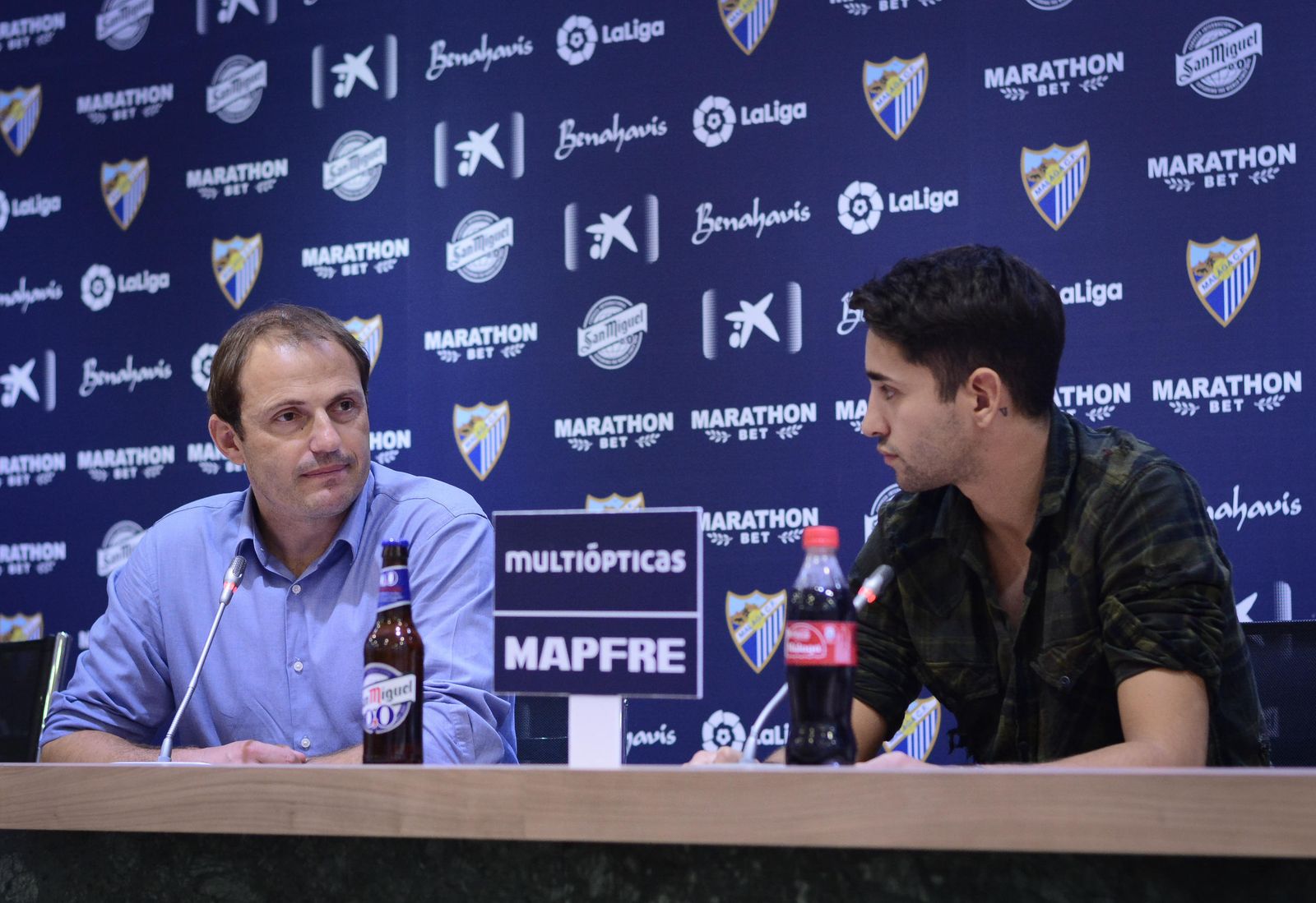 Francesc Arnau y Emanuel Cecchini