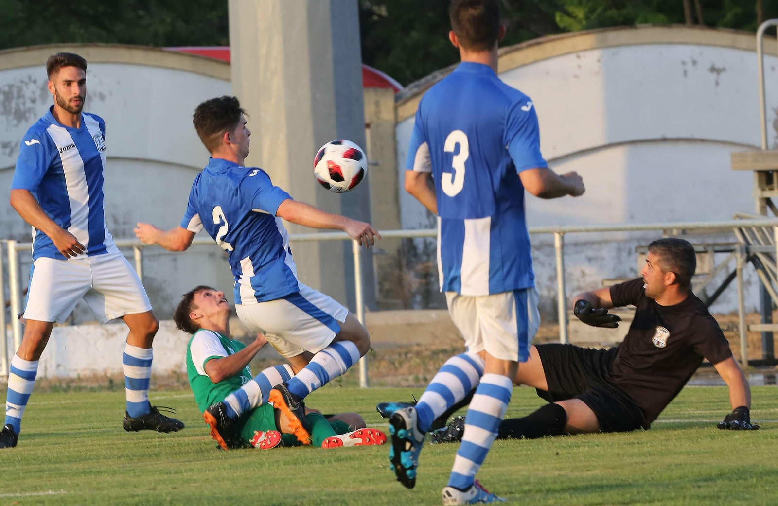 Imágenes del partido disputado entre el XerezDFC y el Jerez Industrial