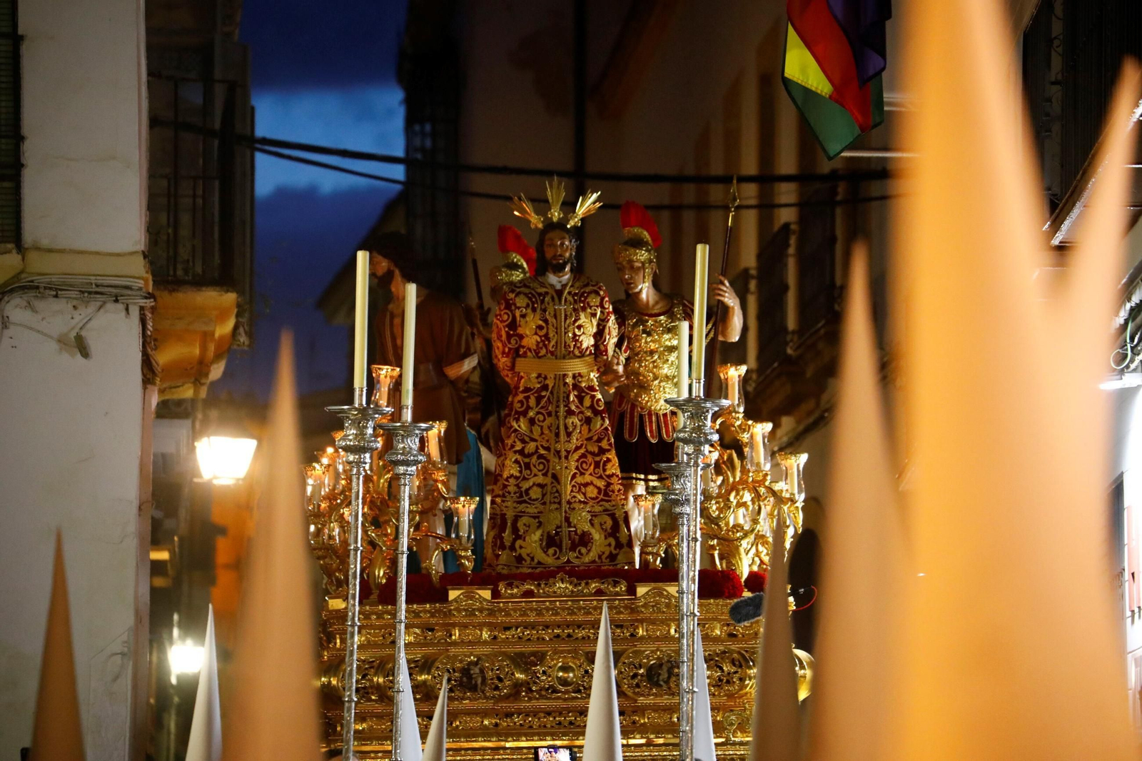 Paso de misterio de la Sentencia.