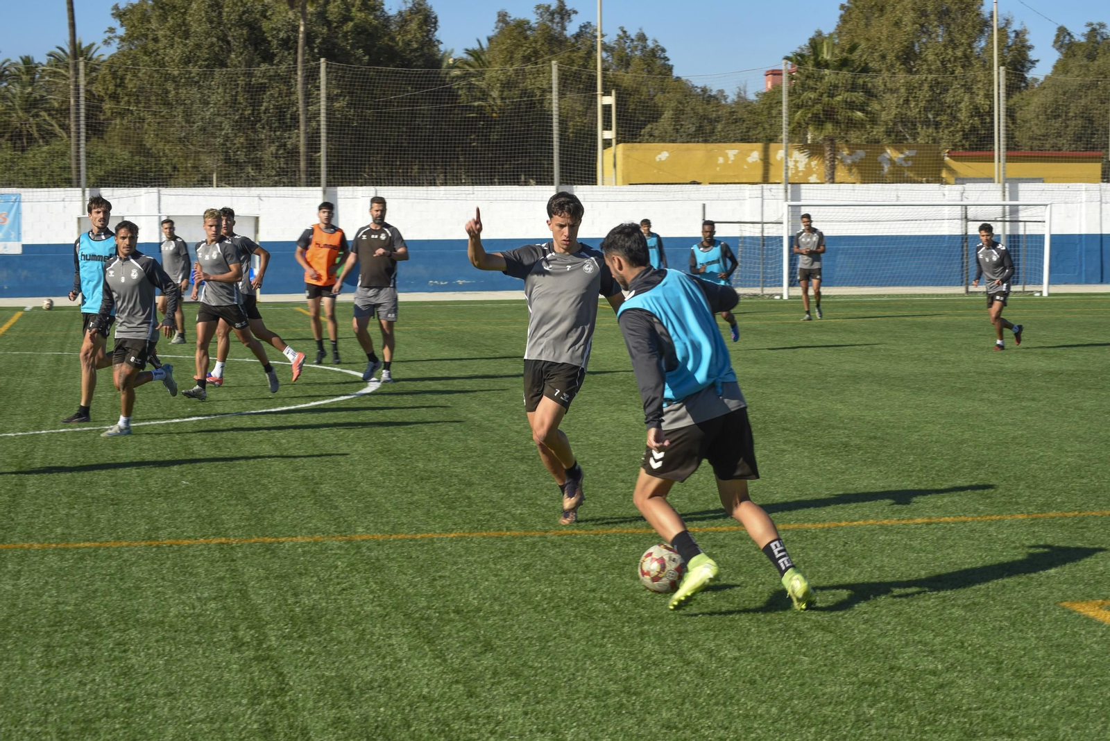 Las fotos del entrenamiento de la Balona previo a su partido con el Ciudad de Lucena