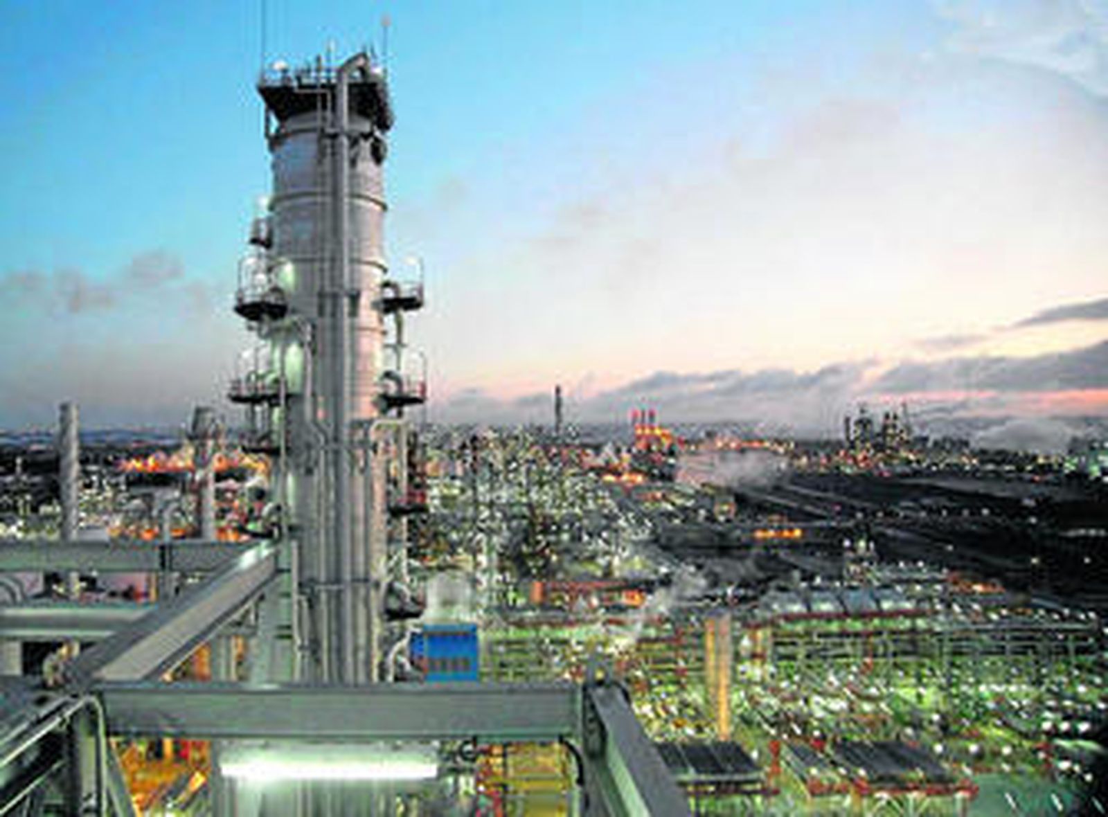 Refinería La Rábida de Cepsa en Palos de la Frontera (Huelva).