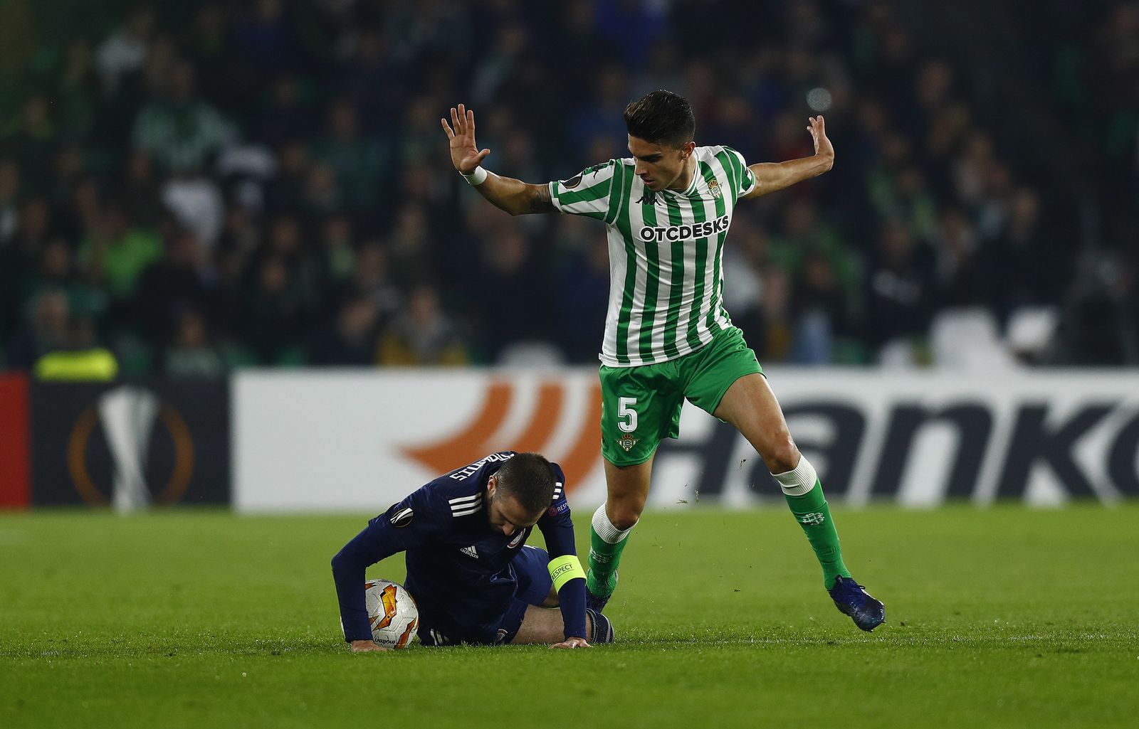 Las imágenes del Betis-Olympiacos