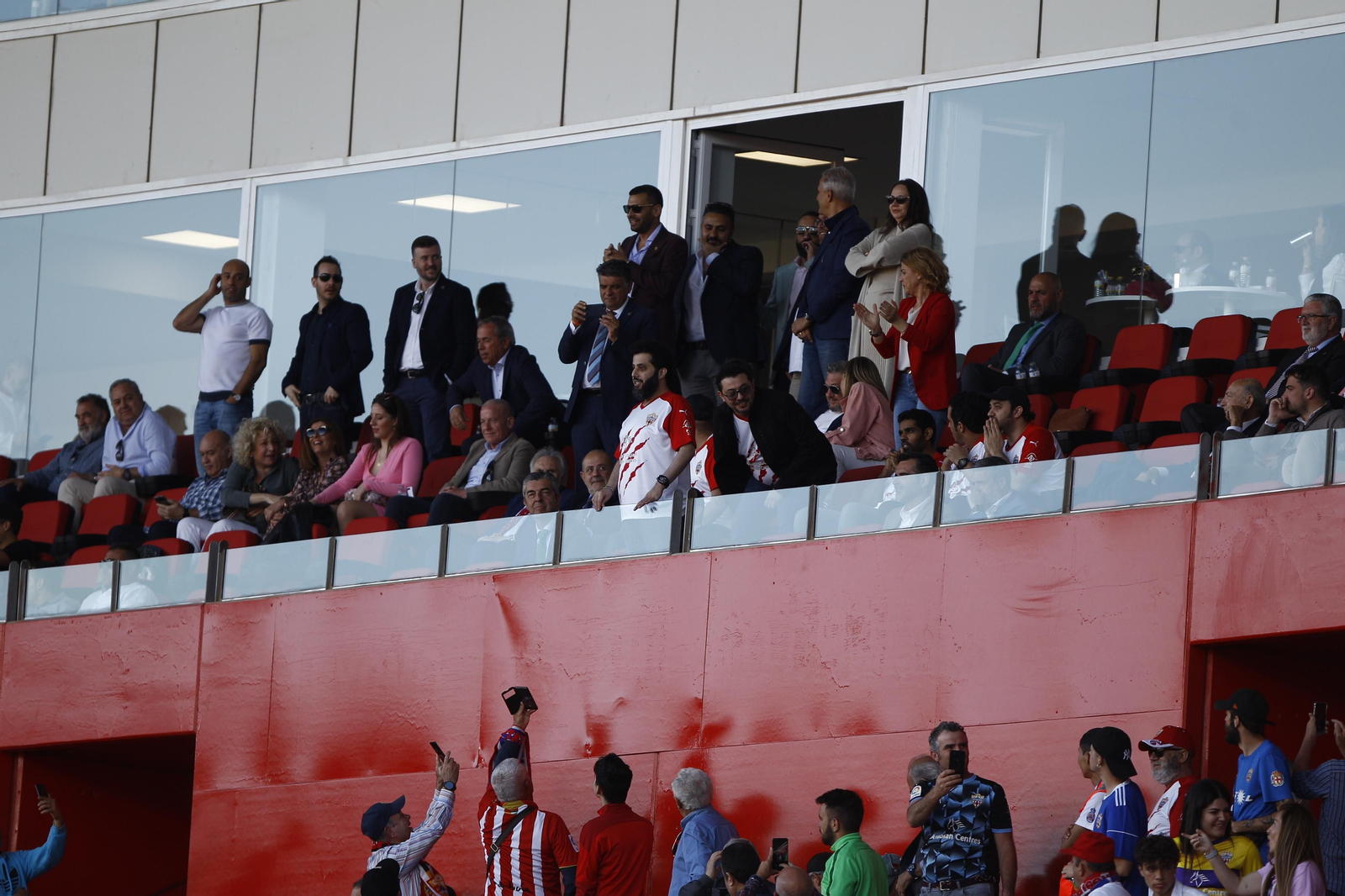 Imágenes del partido U.D. Almería-S.D. Amorebieta