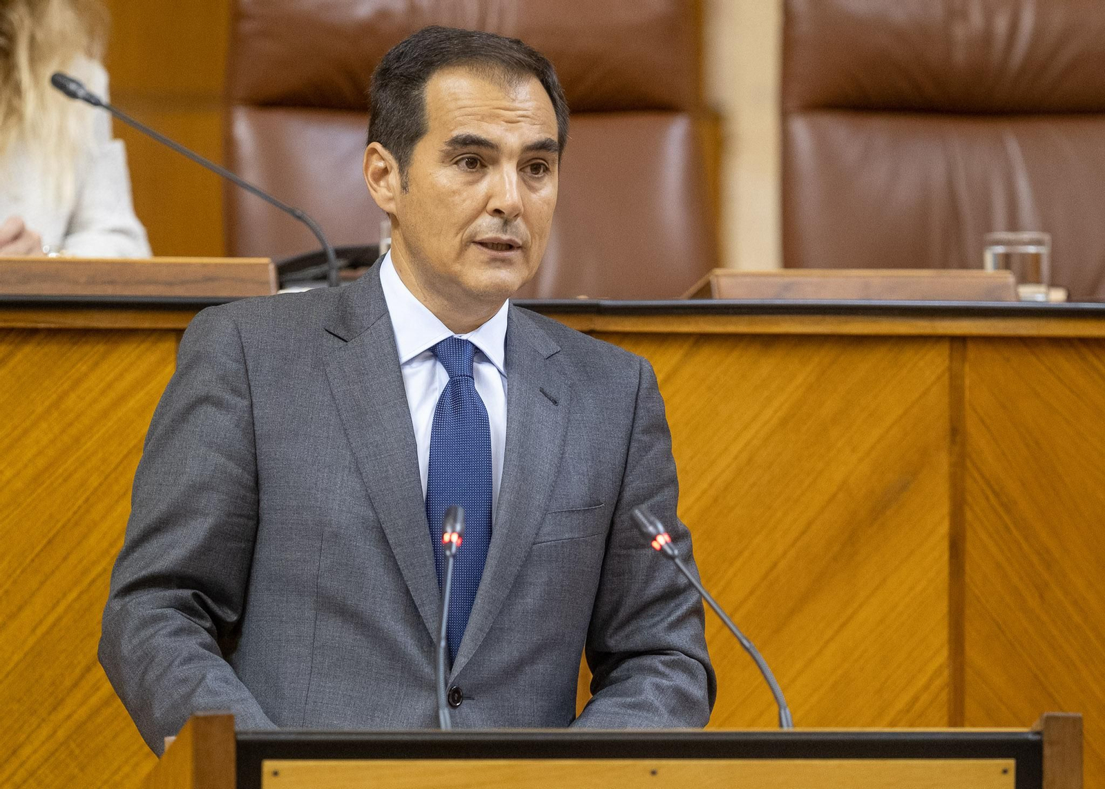 El consejero de Justicia, Administración Local y Función Pública, José Antonio Nieto.