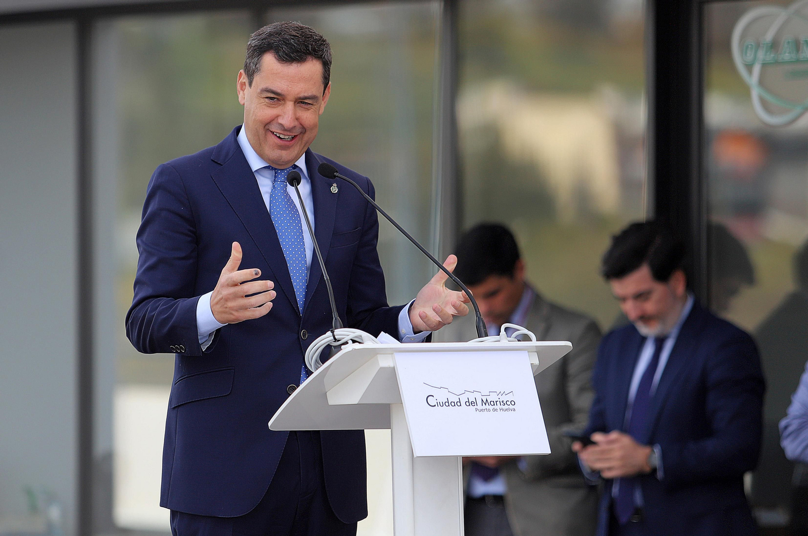 Imágenes del acto de inauguración del inicio de actividad de la Ciudad del Marisco