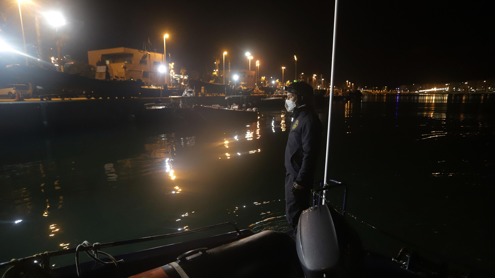 Patrulla en el Águila 2 de Vigilancia Aduanera