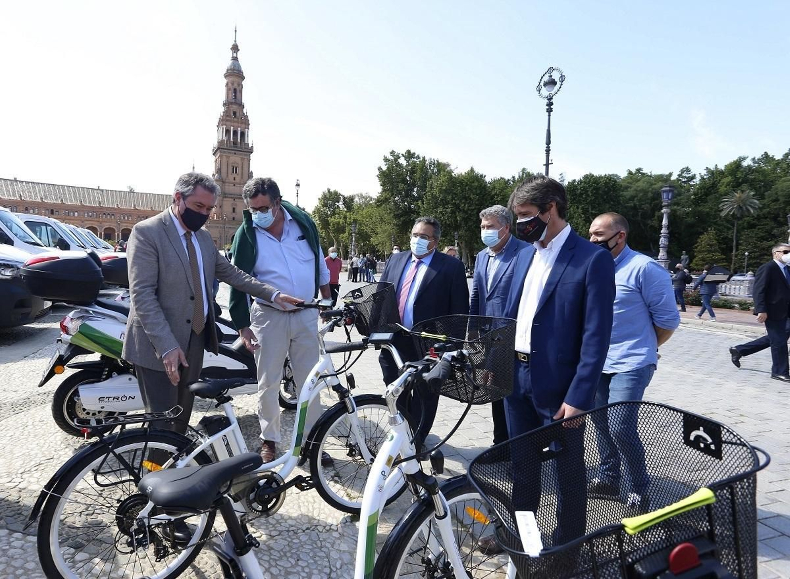 Algunos de los vehículos adquiridos por el Ayuntamiento.