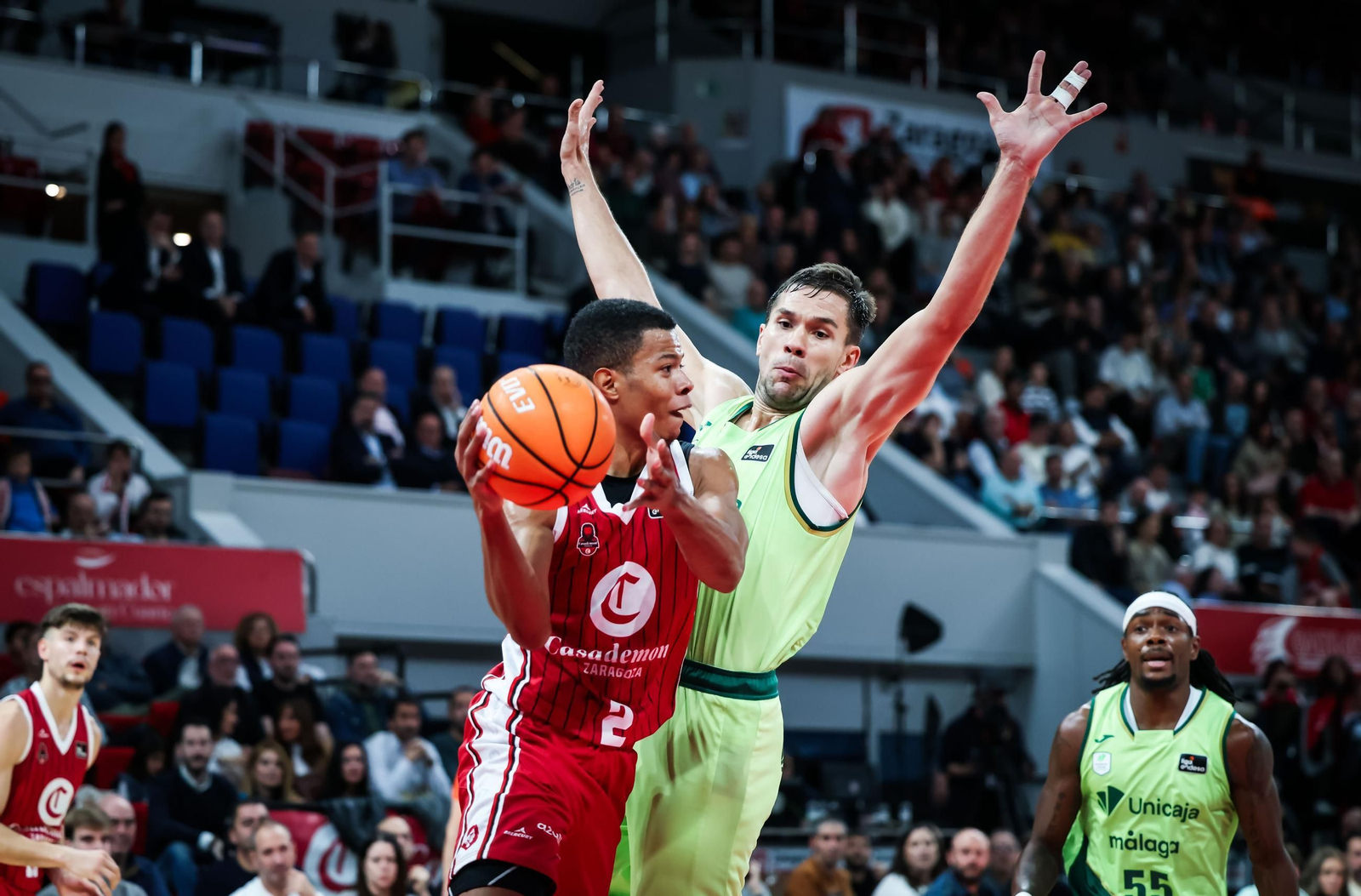 Casademont Zaragoza-Unicaja, en fotos