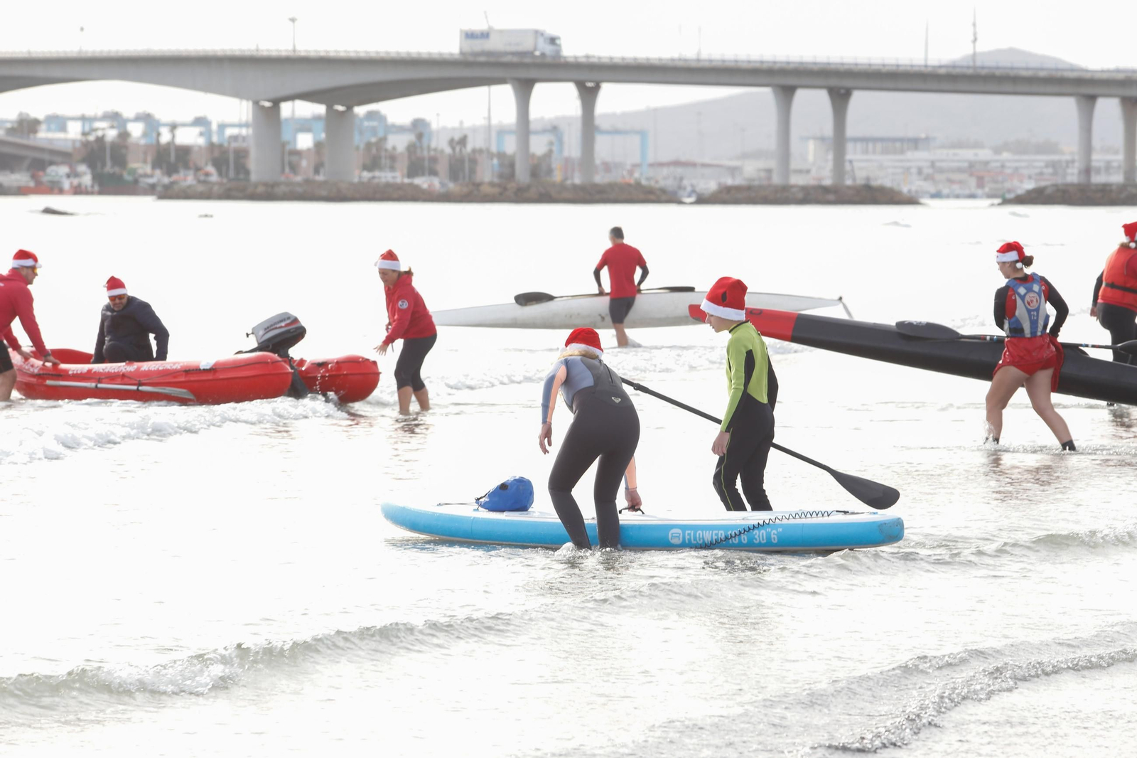 Las fotos de la VI Gran Remada Solidaria de Barrio Vivo de Algeciras