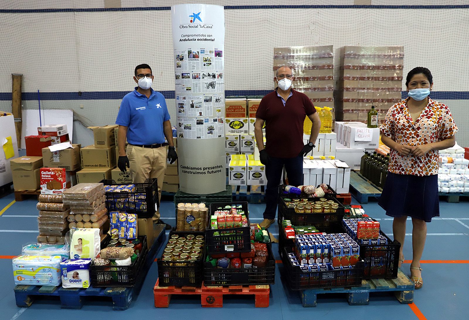 Productos donados por estas asociaciones.