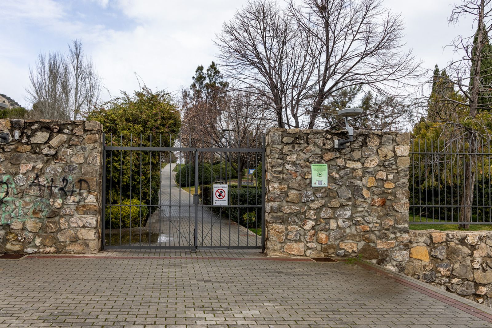 Parques cerrados por el temporal