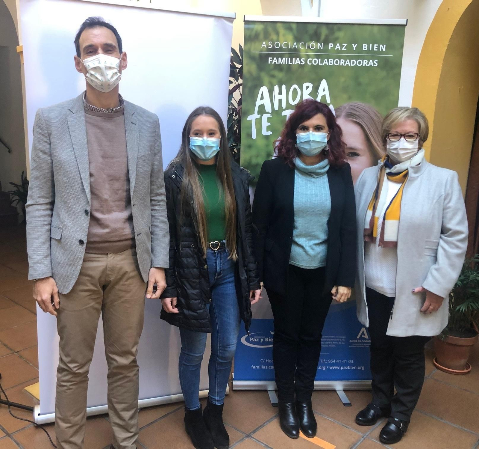 Presentación de la campaña 'Ahora te toca ti' en el Centro de Participación Activa de Córdoba.