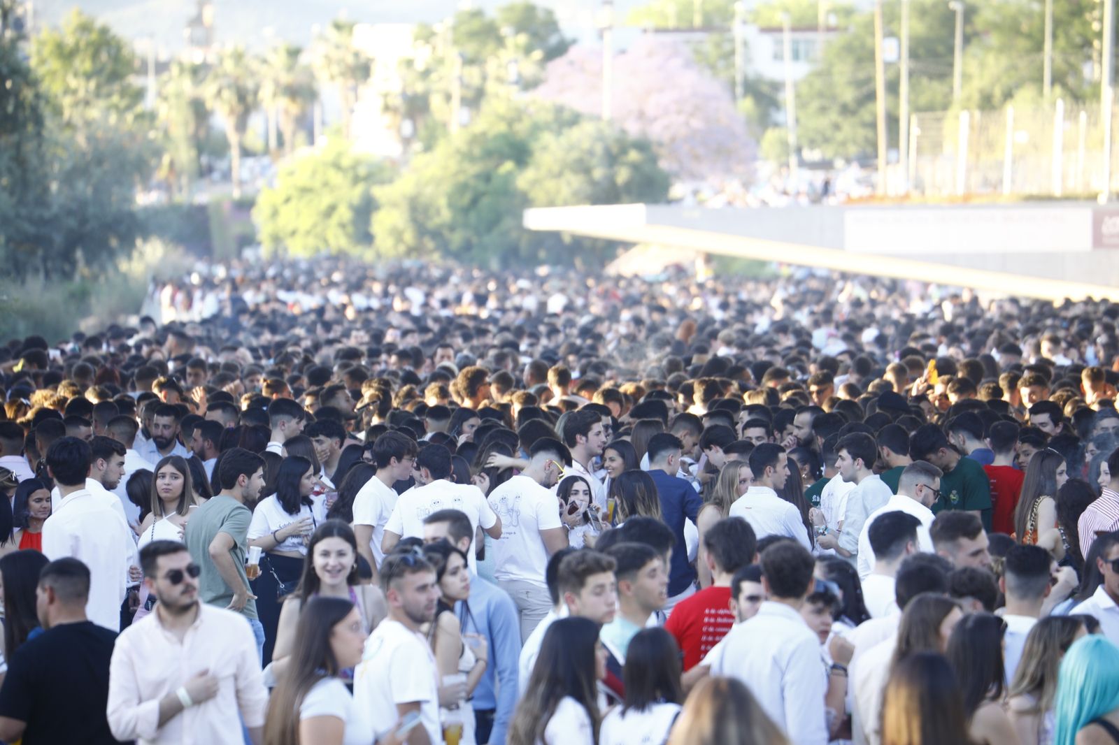 Feria de Córdoba: Las imágenes del botellón multitudinario, en imágenes