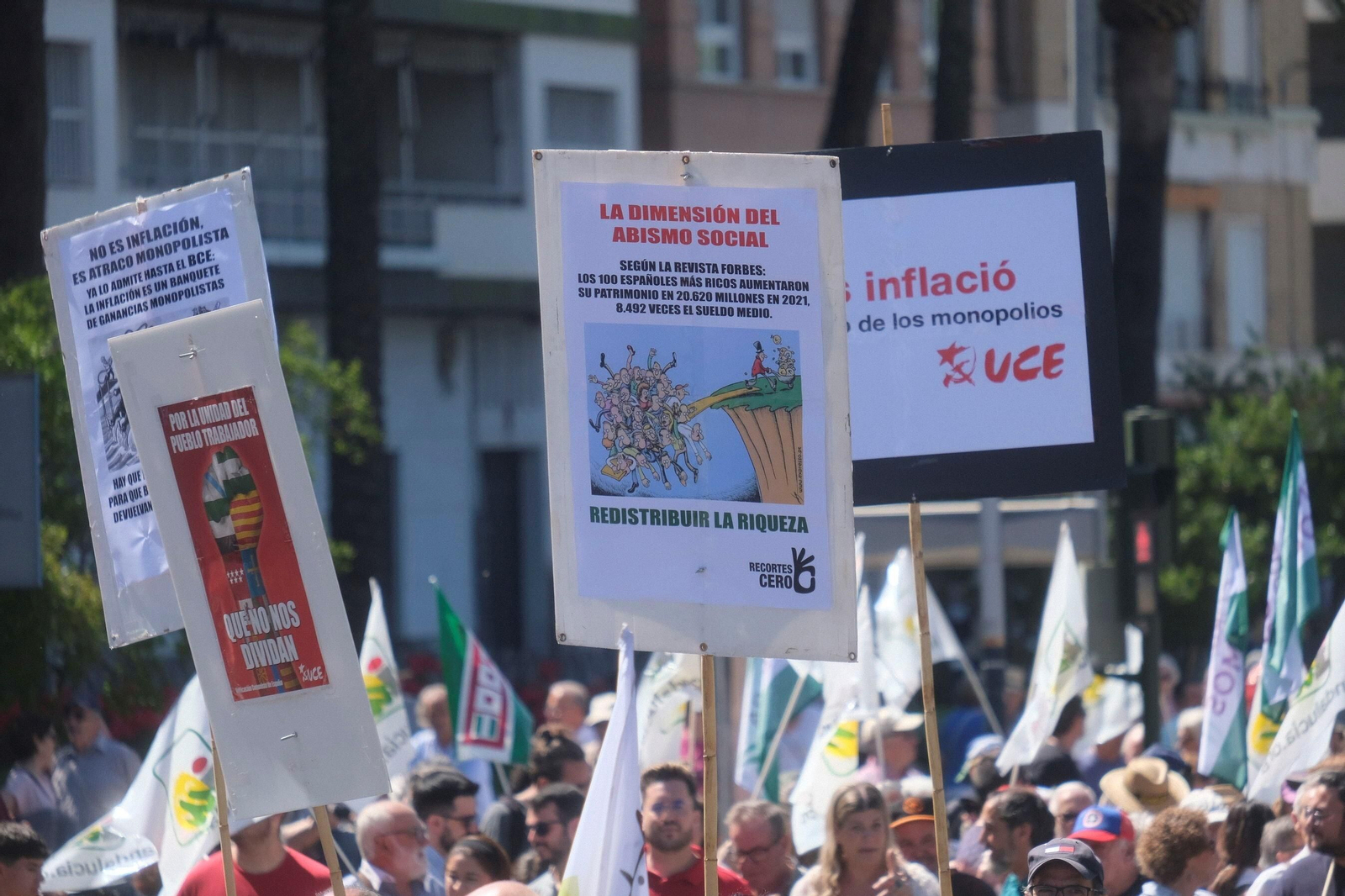 La manifestación del Primero de Mayo de Córdoba, en imágenes