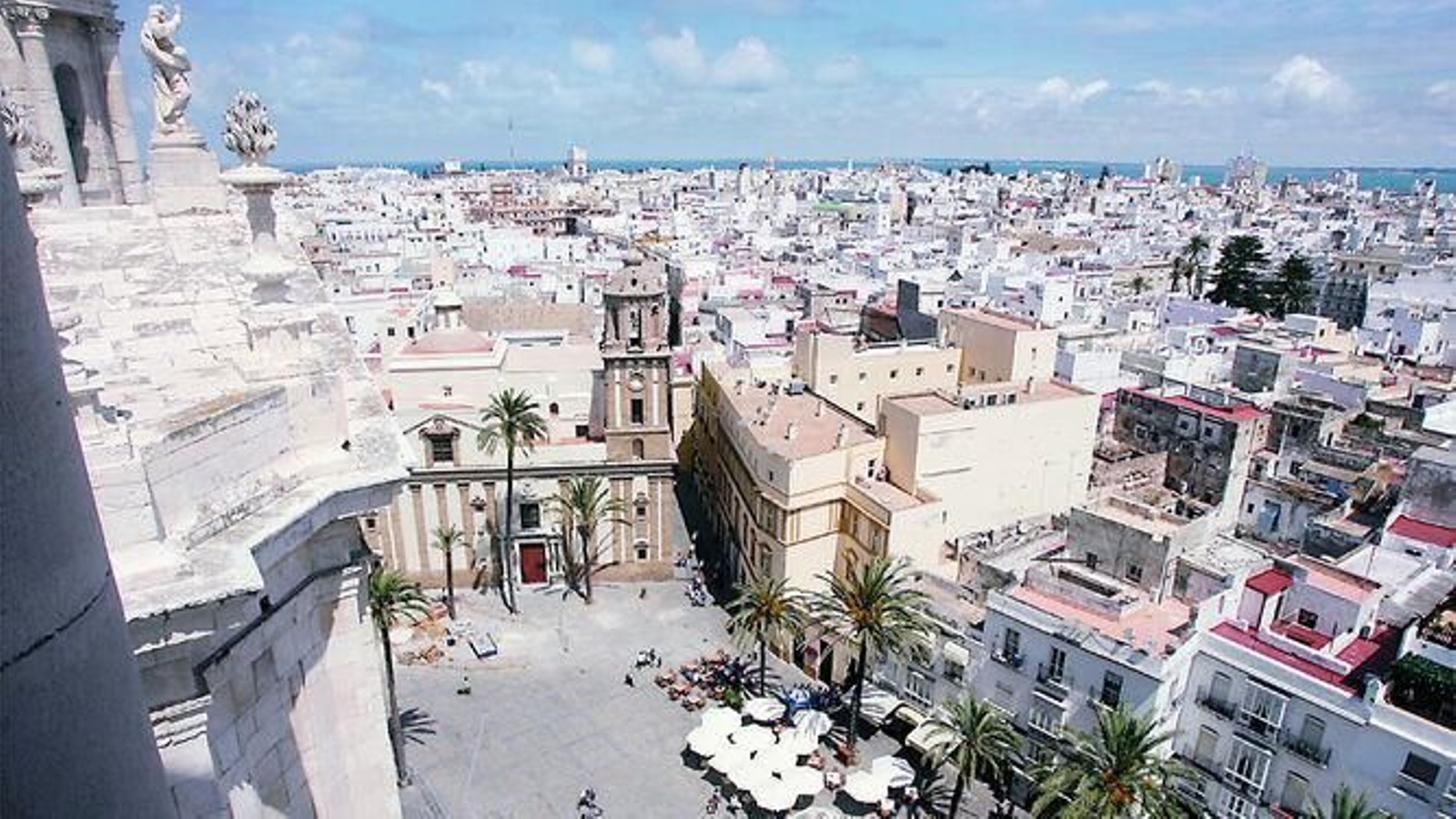 Vista parcial del casco antiguo desde la Catedral.