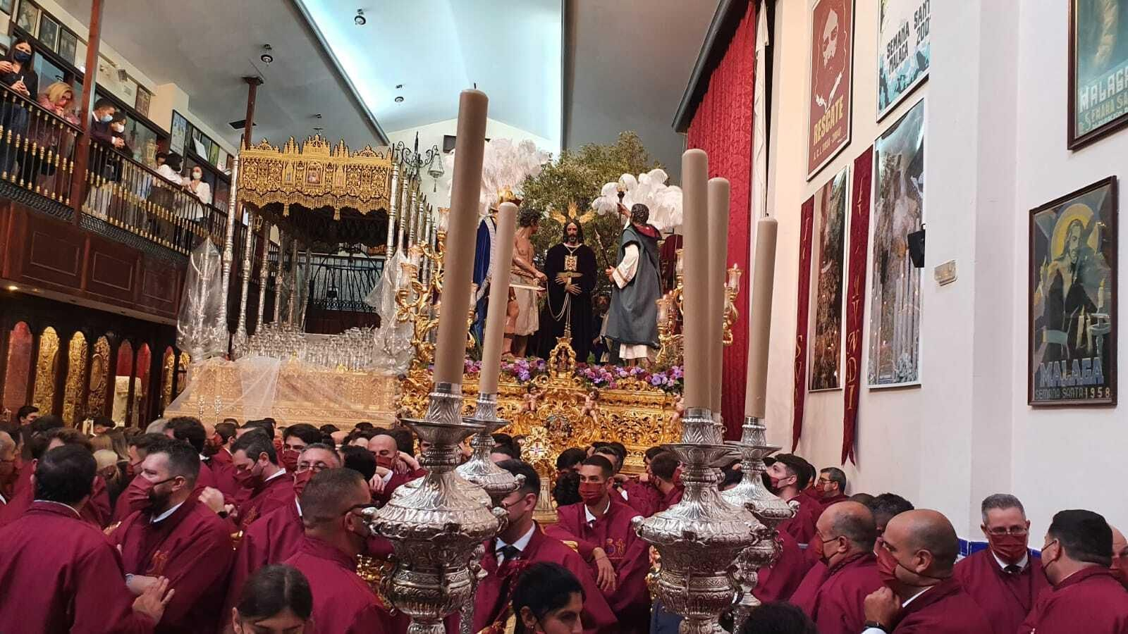 Las fotos del Rescate en la procesión Magna de Málaga