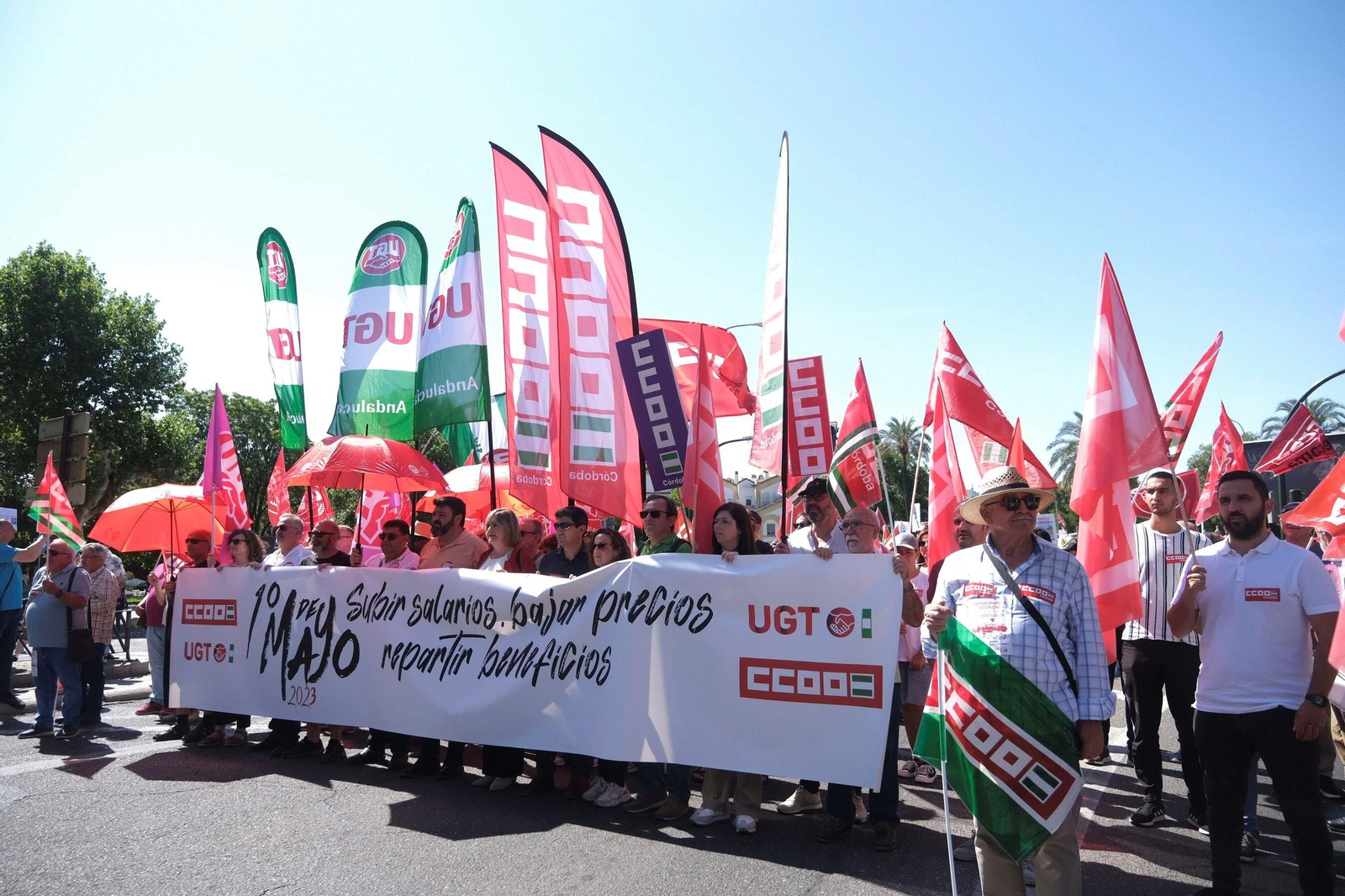 La manifestación del Primero de Mayo de Córdoba, en imágenes