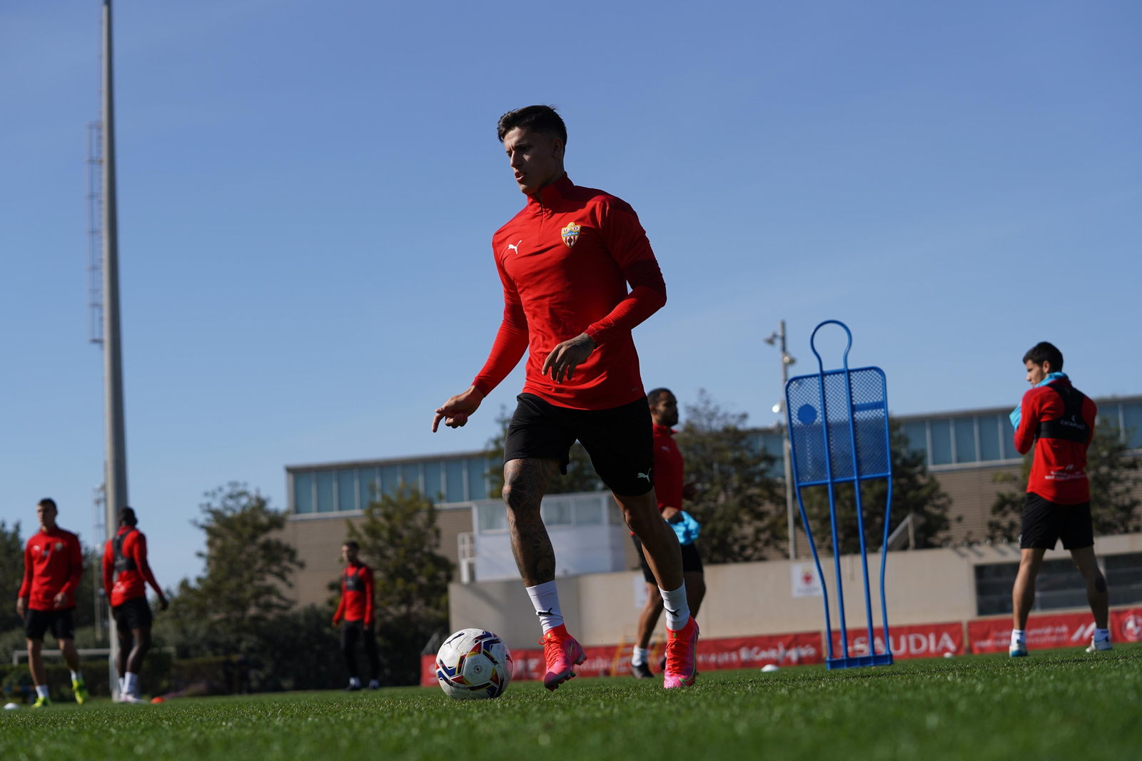 Brian Rodríguez podría estrenar titularidad el sábado ante el Lugo