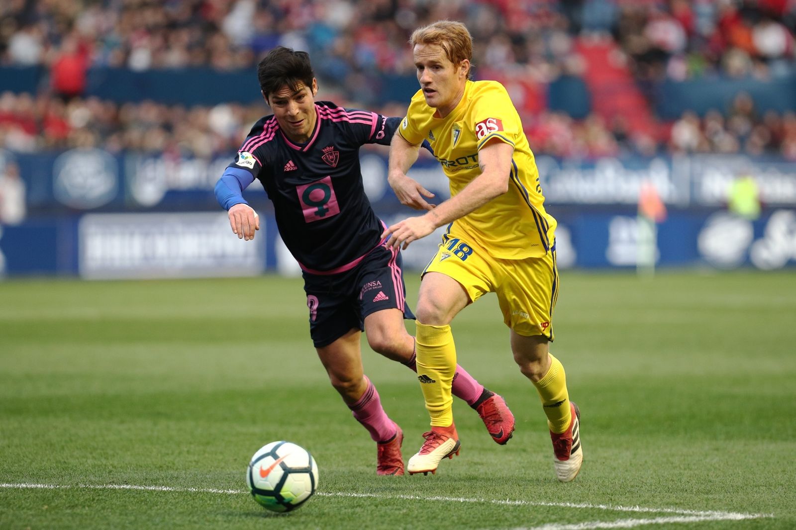 Las imágenes del Osasuna-Cádiz