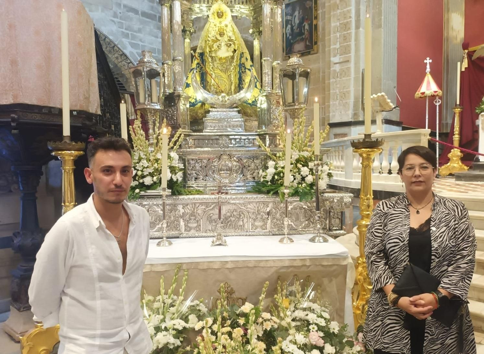 Todo listo para el día grande de la Patrona de El Puerto