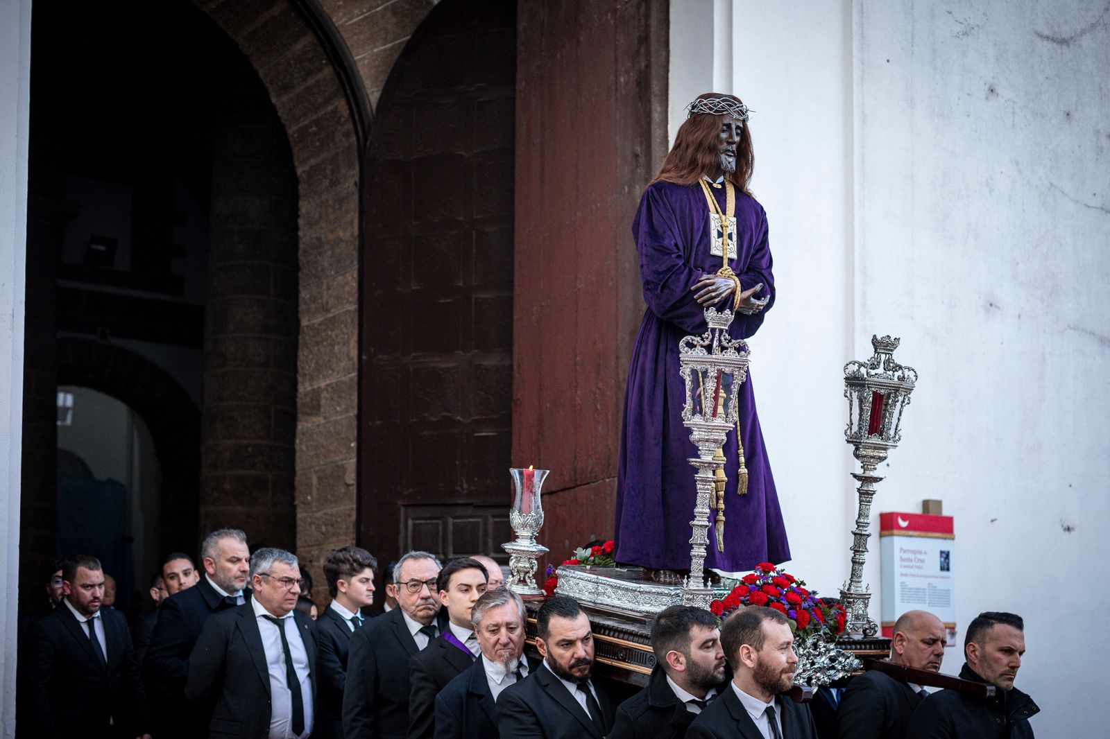 Así ha sido el traslado de las imágenes de Medinaceli a San Antonio