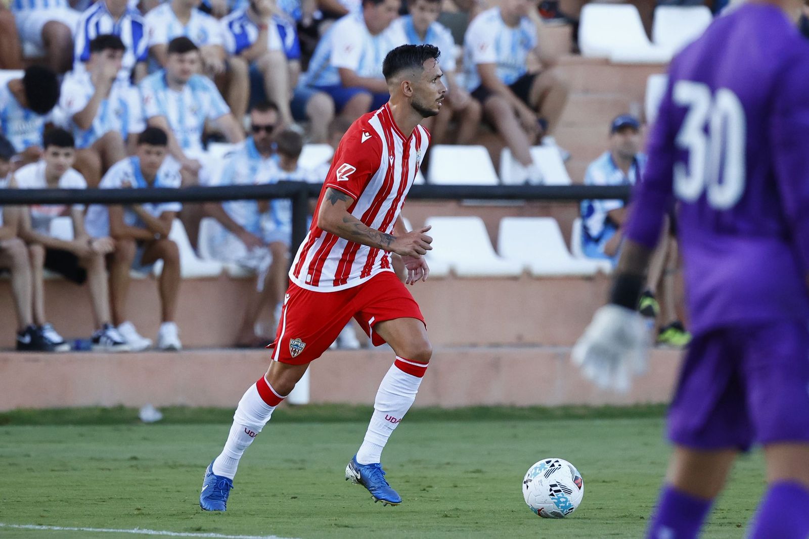 Nelson Monte se reencuentra con su Málaga CF