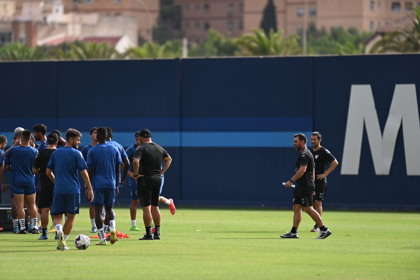 Las fotos del entrenamiento del Málaga CF preparando la visita a Burgos