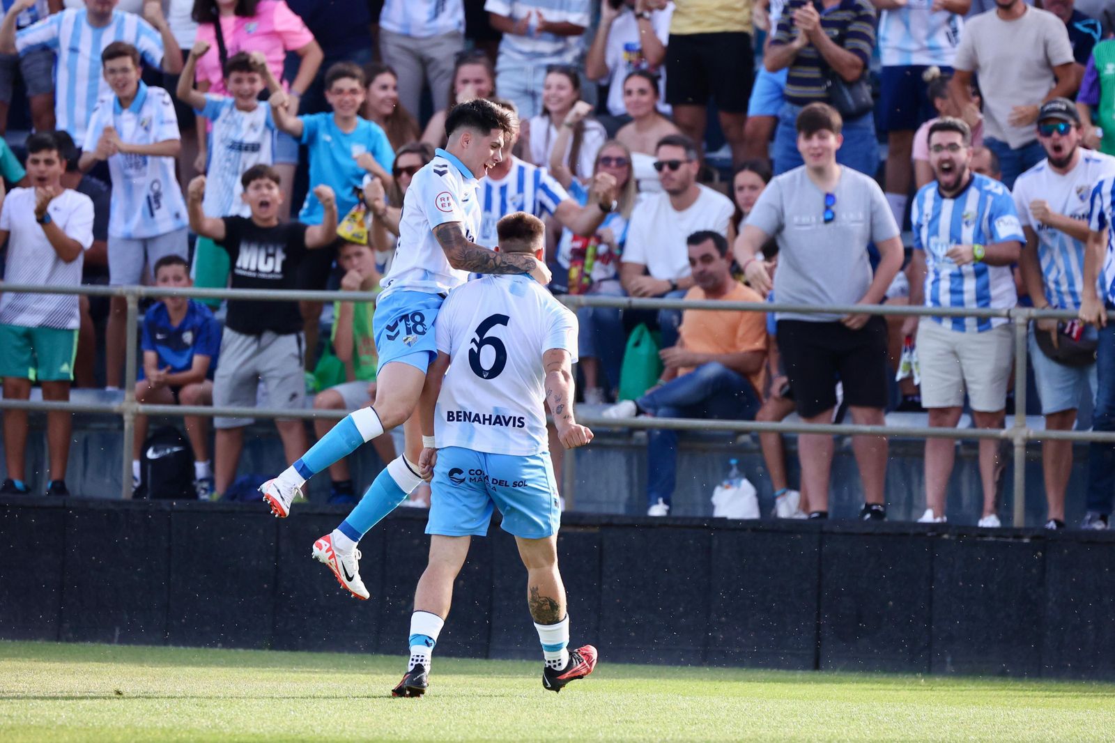 El Atlético Malagueño - Almería B, en fotos
