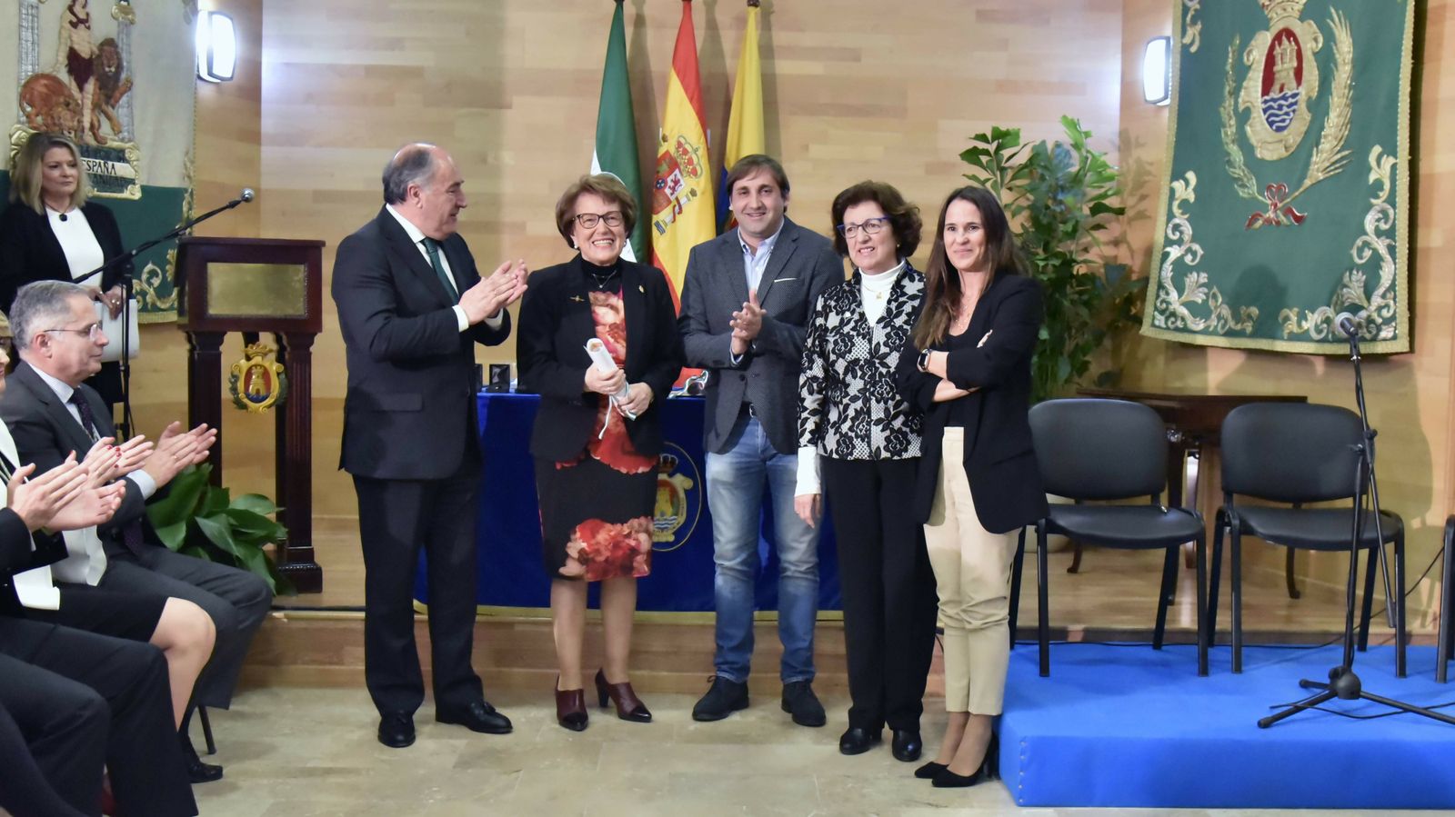 Las fotos de la celebración de Día de Andalucia por el Ayuntamiento de Algeciras