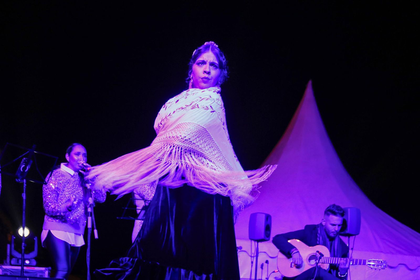 La Noche de las Candelas del Mesón Gitano de Almería, en imágenes