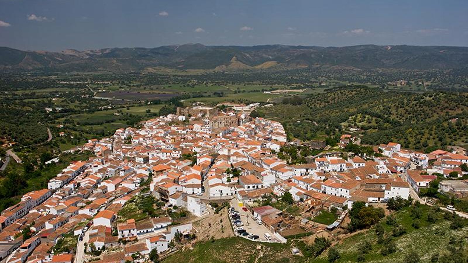 Vista aérea de Aroche