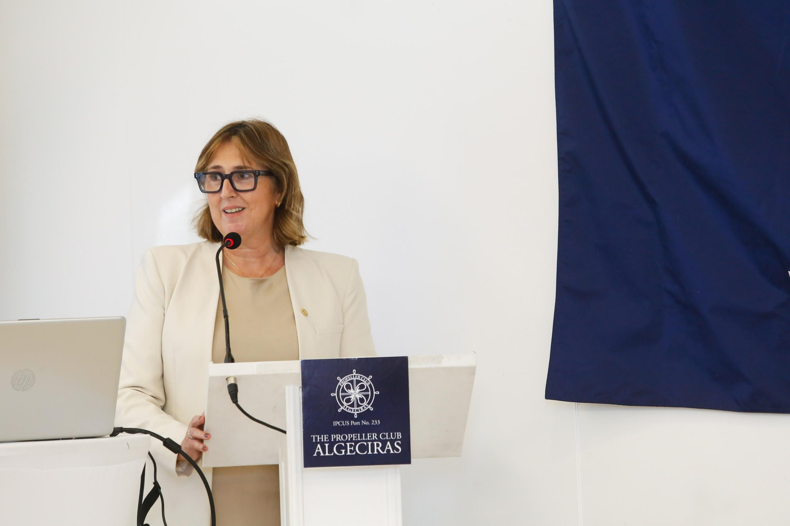 Las fotos del almuerzo del Propeller Club de Algeciras con Fernando García Rodríguez, jefe de Estado Mayor de la Operación Atalanta