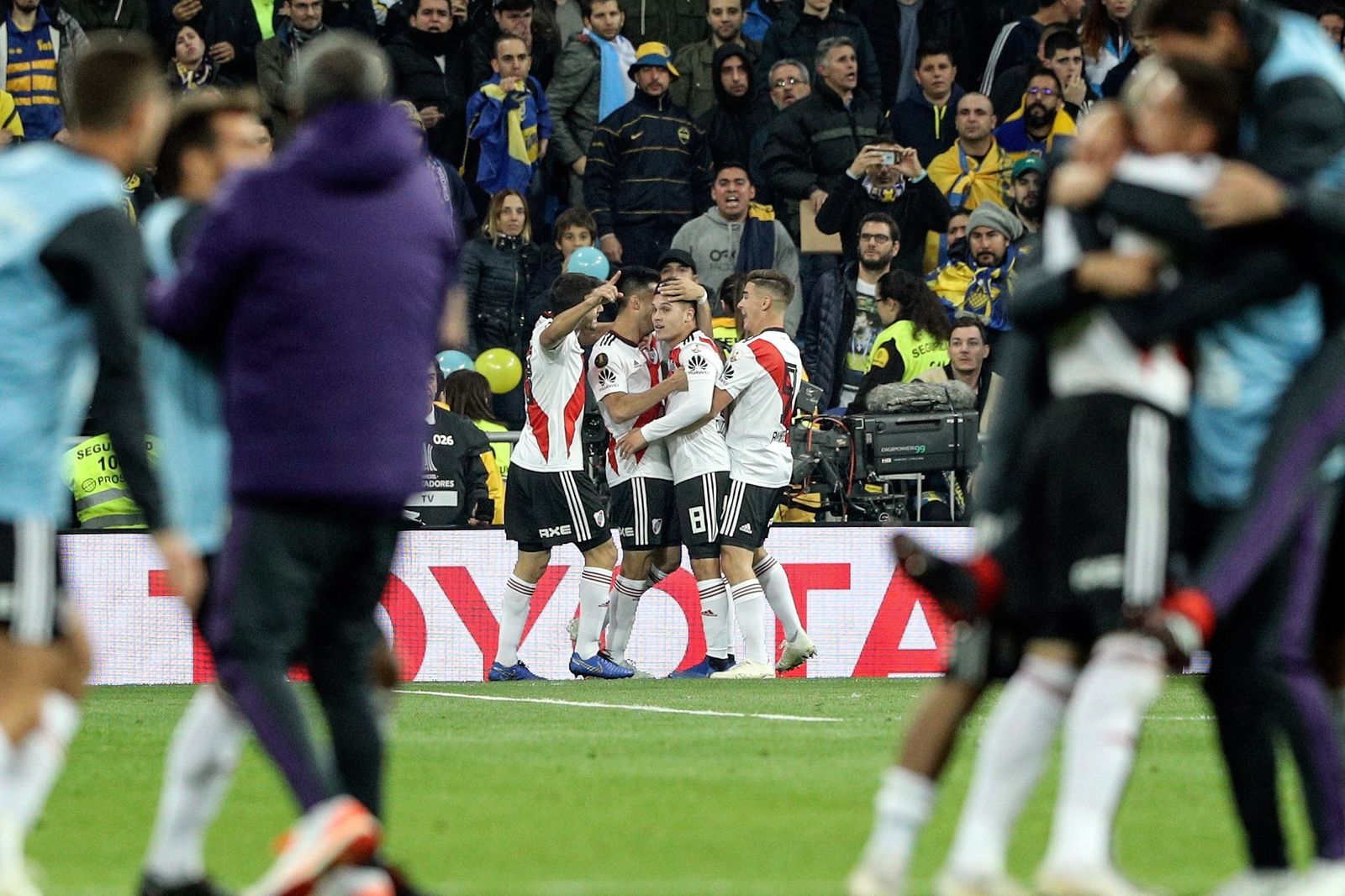 Las imágenes de la final de la Copa Libertadores entre el River Plate y el Boca Juniors