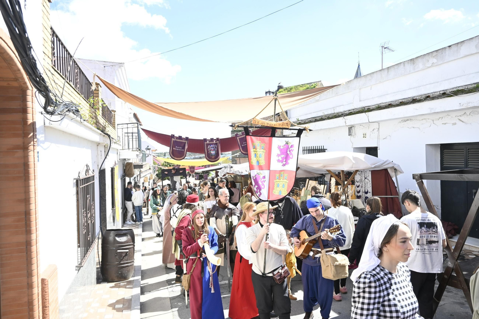Las mejores imágenes de la Feria Medieval del Descubrimiento en Palos de la Frontera 2025
