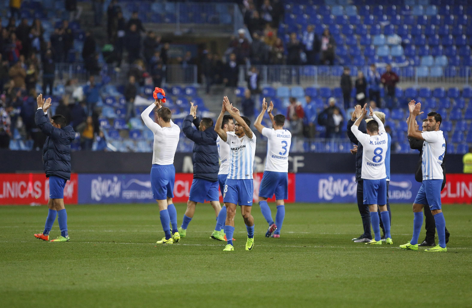 Las imágenes del Málaga-Las Palmas