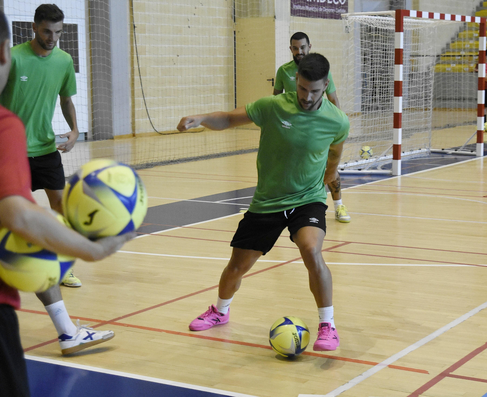 Las imágenes del primer entrenamiento del Córdoba Patrimonio de la Humanidad