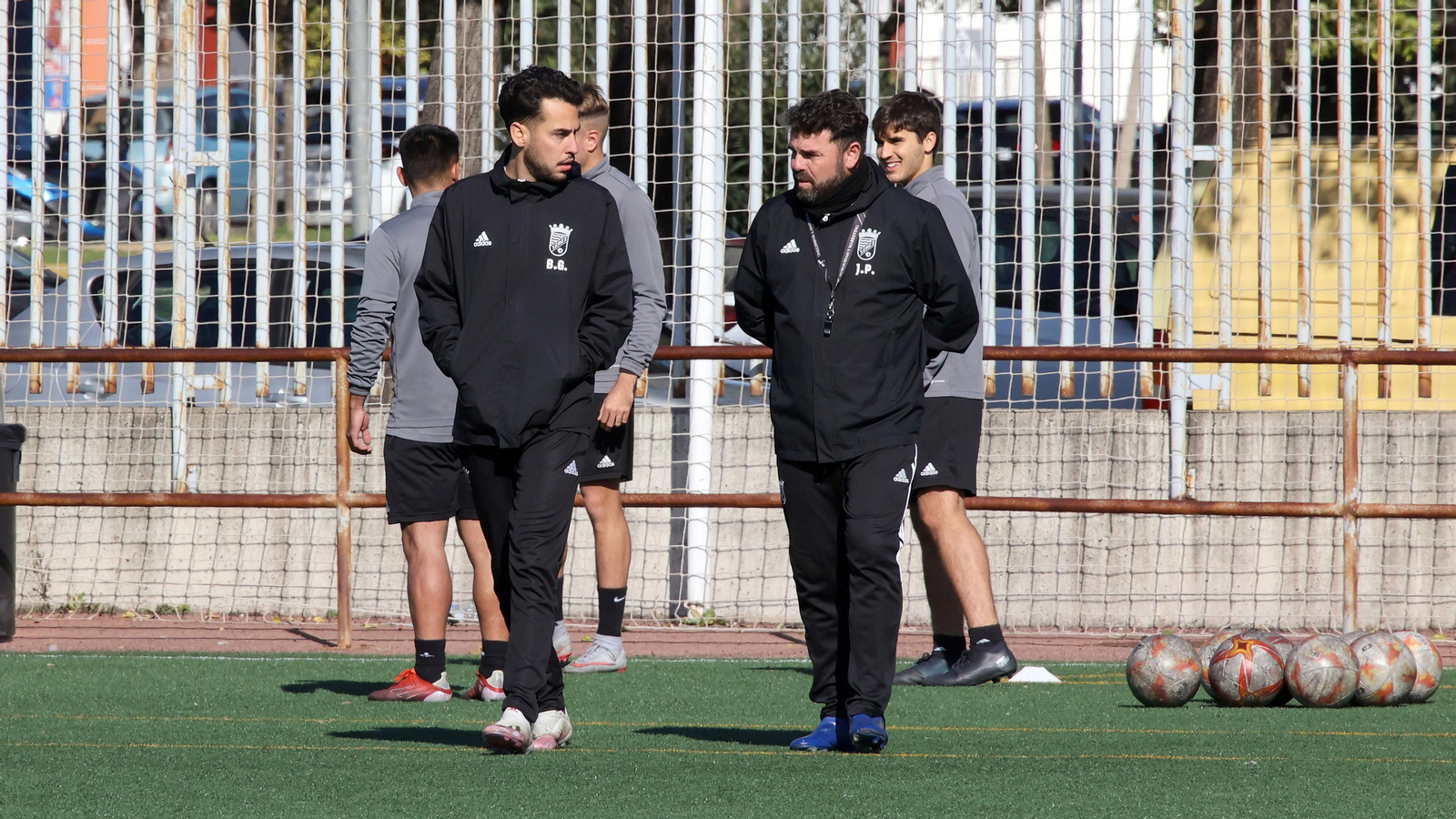 Entrenamiento de Juan Pedro 'El Pirata' con el Xerez CD