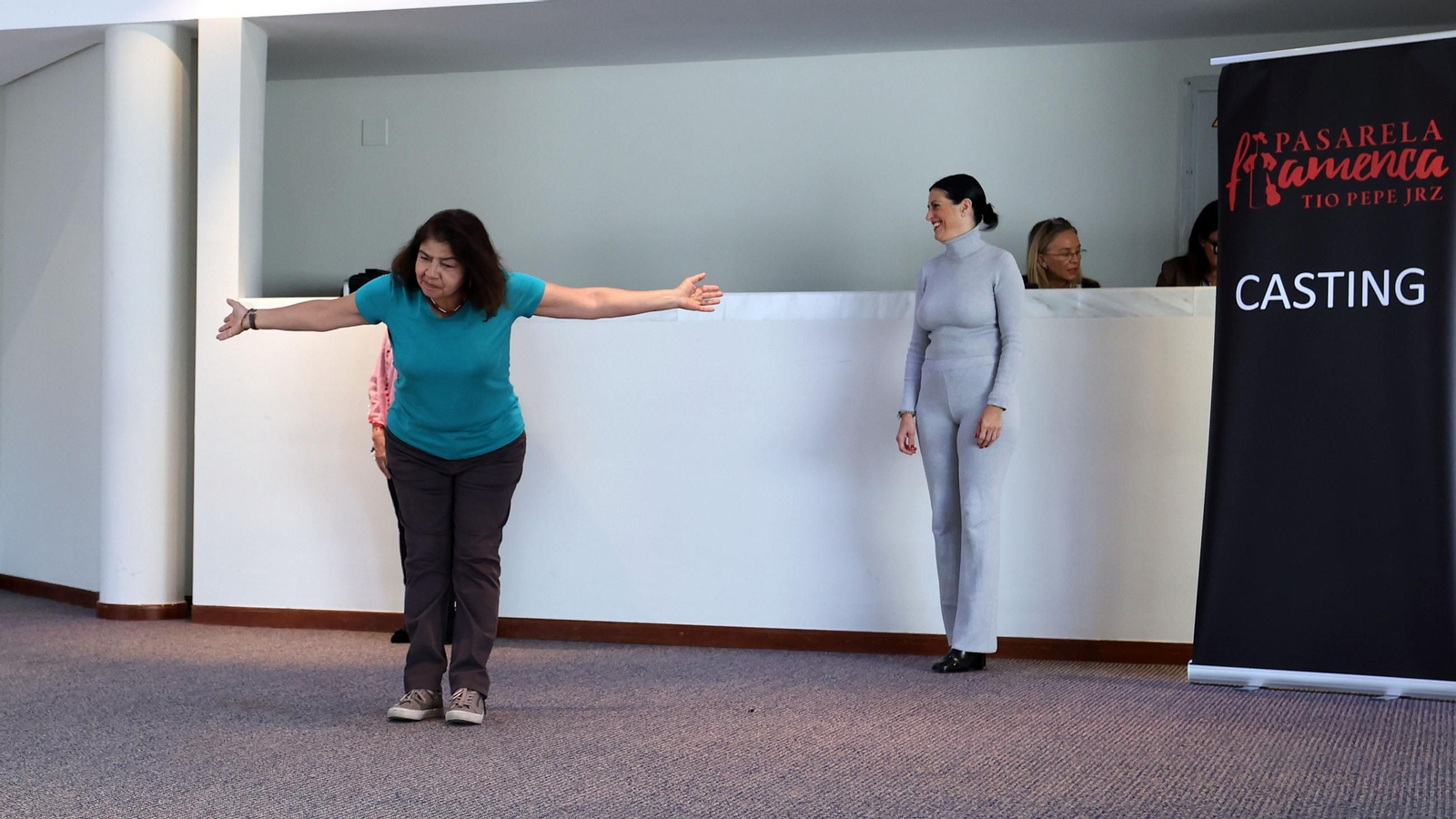 Imágenes del casting para la Pasarela Flamenca Jerez Tio Pepe 2026